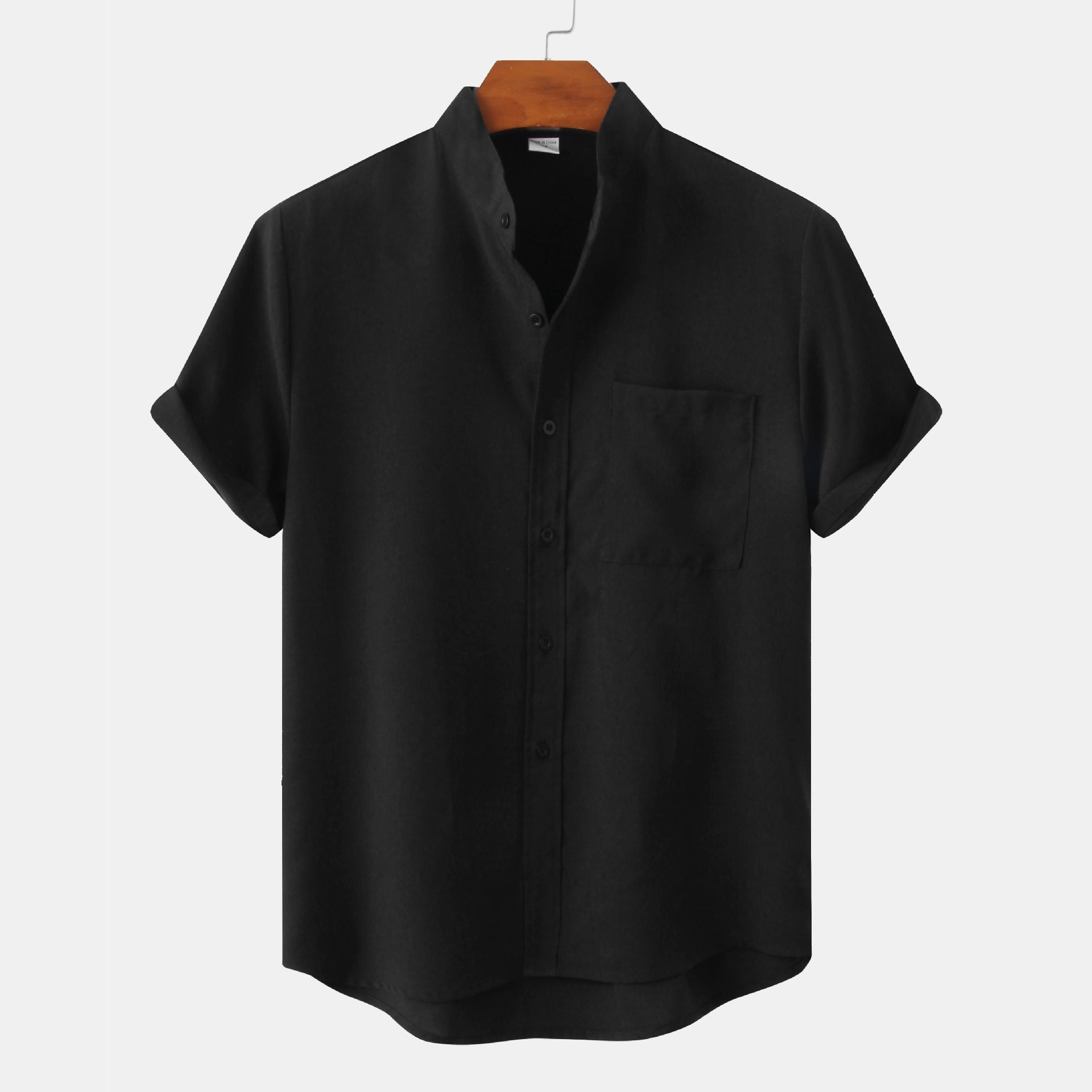 Maison-Blanche-Paris™ | Chemise en coton unie avec boutons