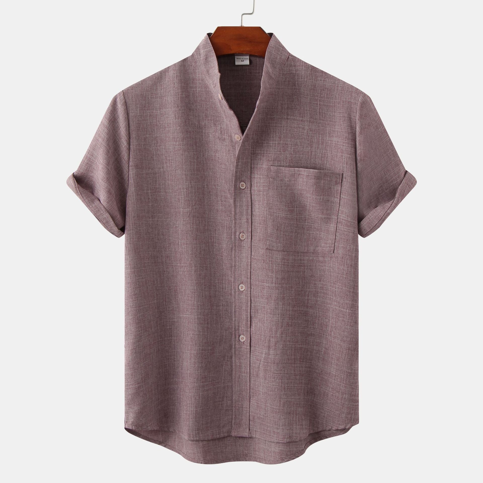 Maison-Blanche-Paris™ | Chemise en coton unie avec boutons