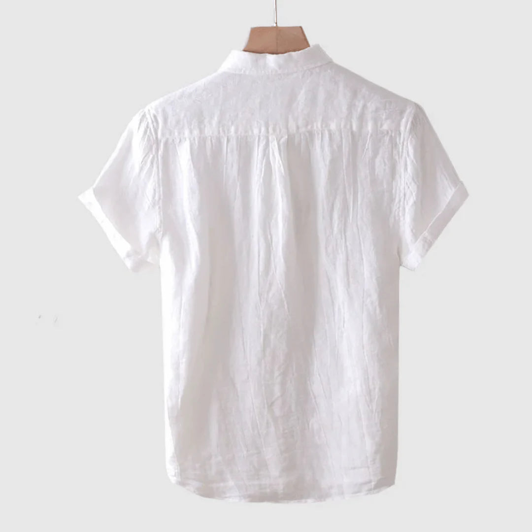 Maison-Blanche-Paris™ | Chemise élégante à manches courtes avec boutons