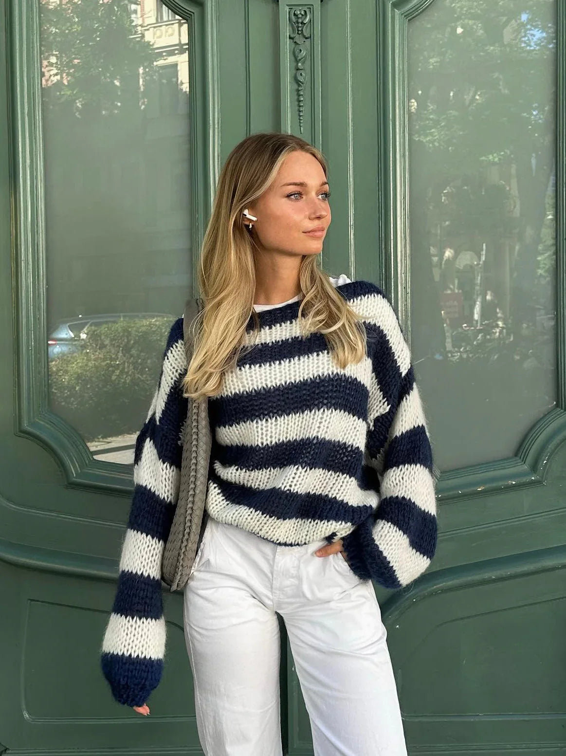 Maison-Blanche-Paris – Pull Rayé