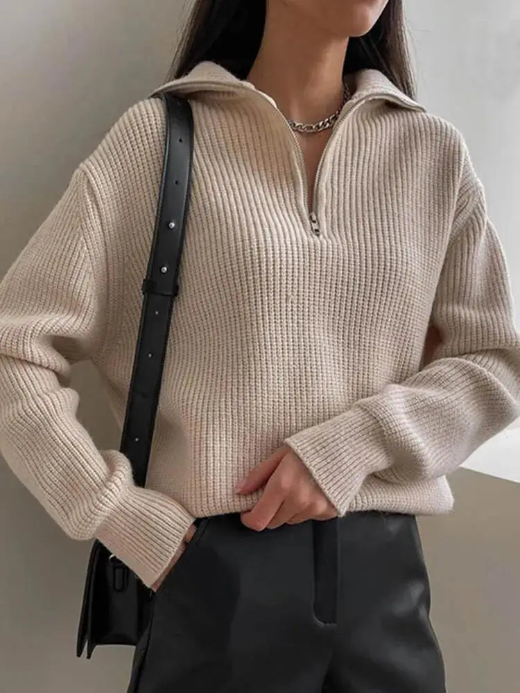 Maison-Blanche-Paris | Pull-Over Zippé