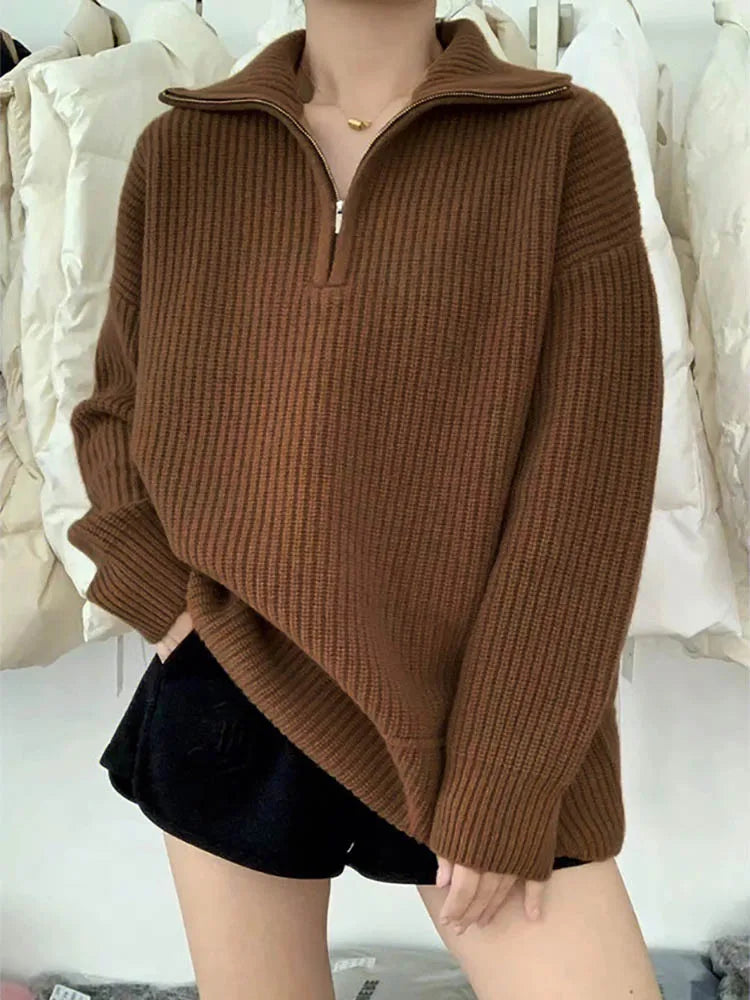 Maison-Blanche-Paris | Pull-Over Zippé