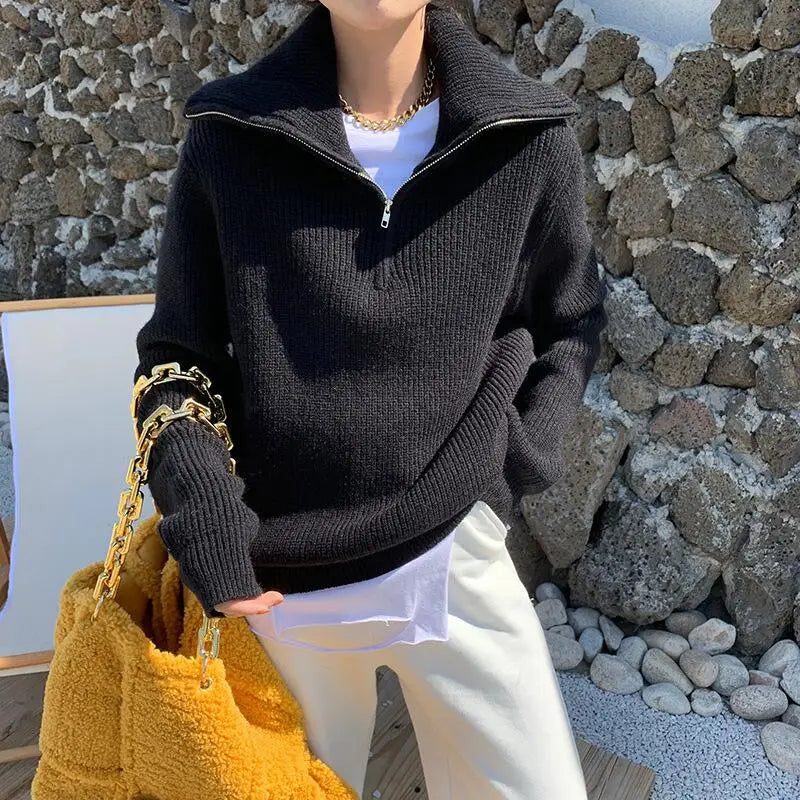 Maison-Blanche-Paris | Pull-Over Zippé