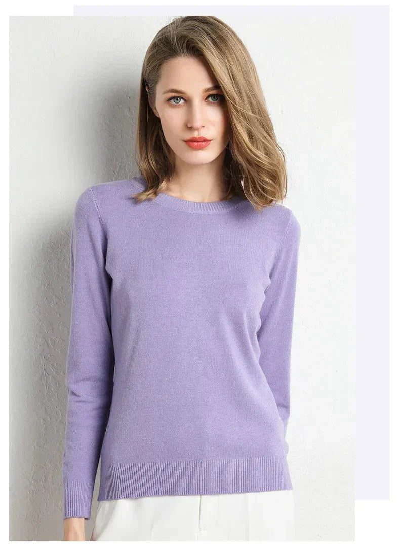 Maison-Blanche-Paris™ | Pull confort en laine essentiel