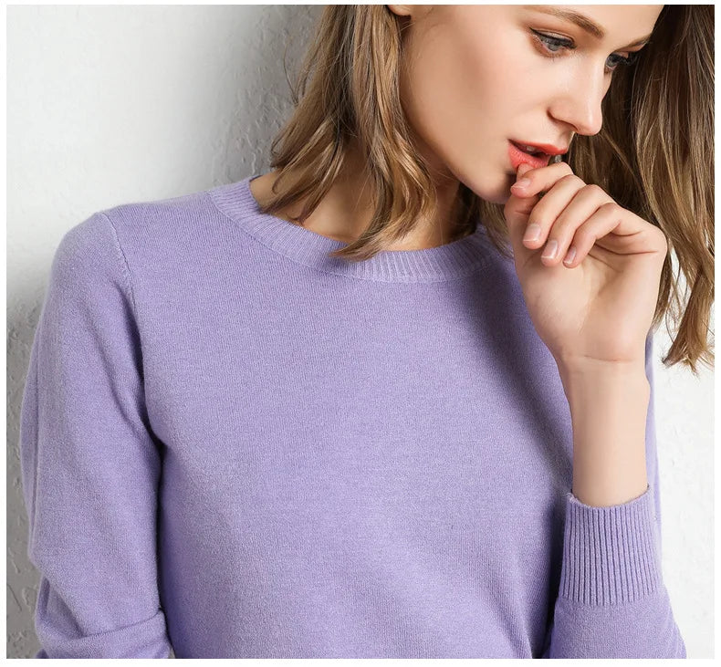 Maison-Blanche-Paris™ | Pull confort en laine essentiel
