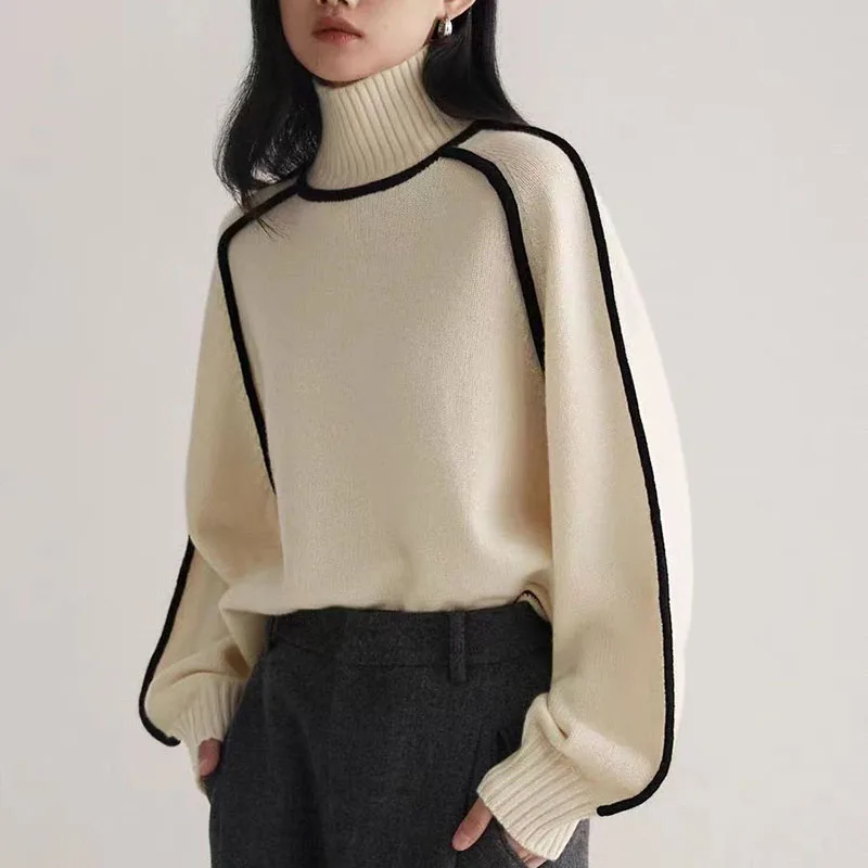 Maison-Blanche-Paris™ | Pull à col roulé confortable