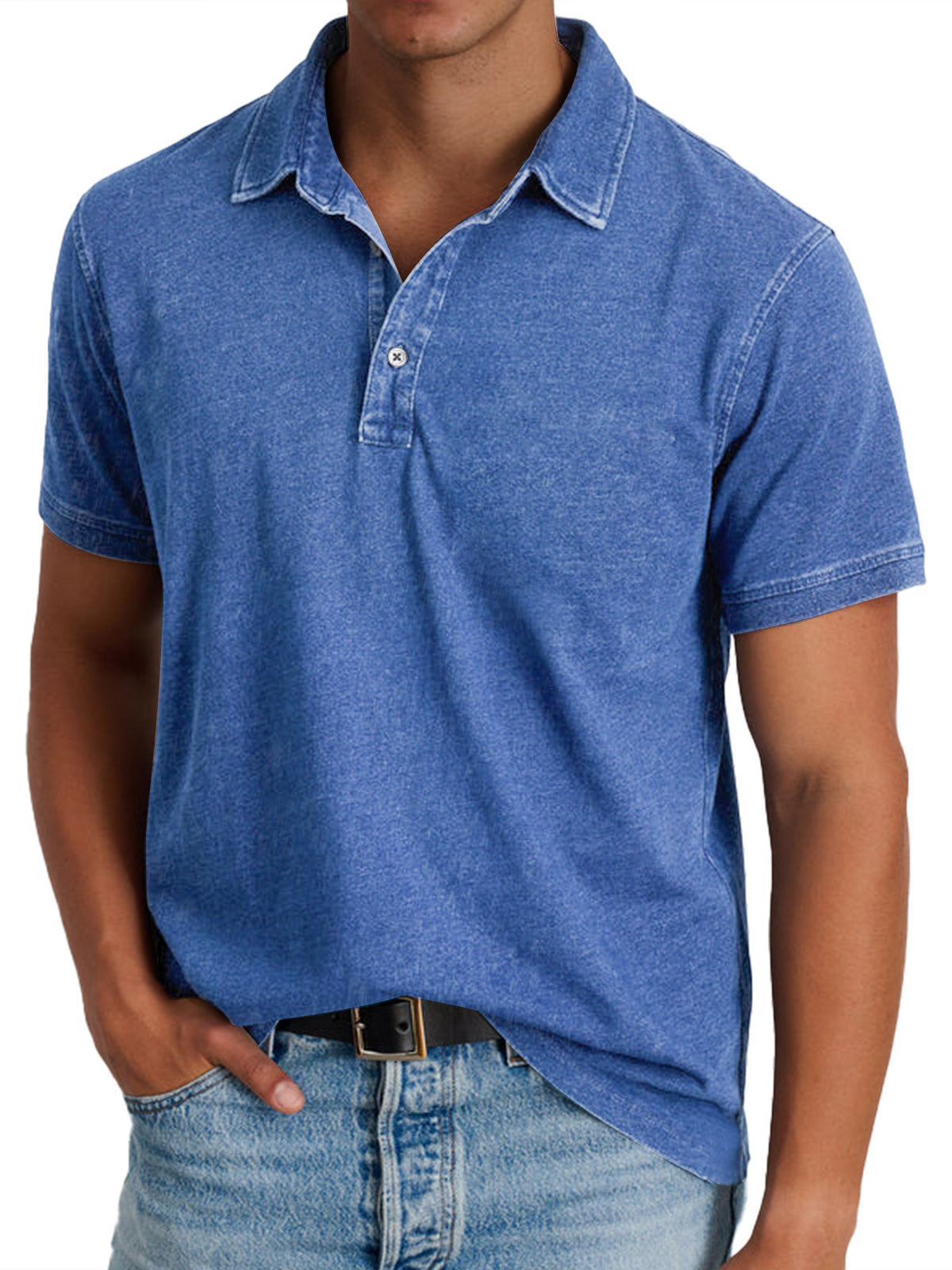 Maison-Blanche-Paris™ - Polo avec collier pour hommes