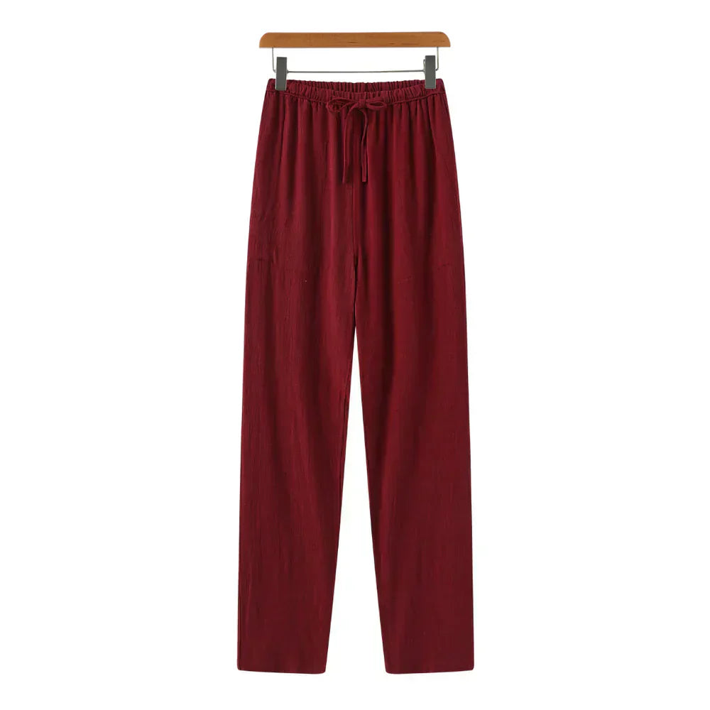 Maison-Blanche-Paris™ | Pantalon slim en lin
