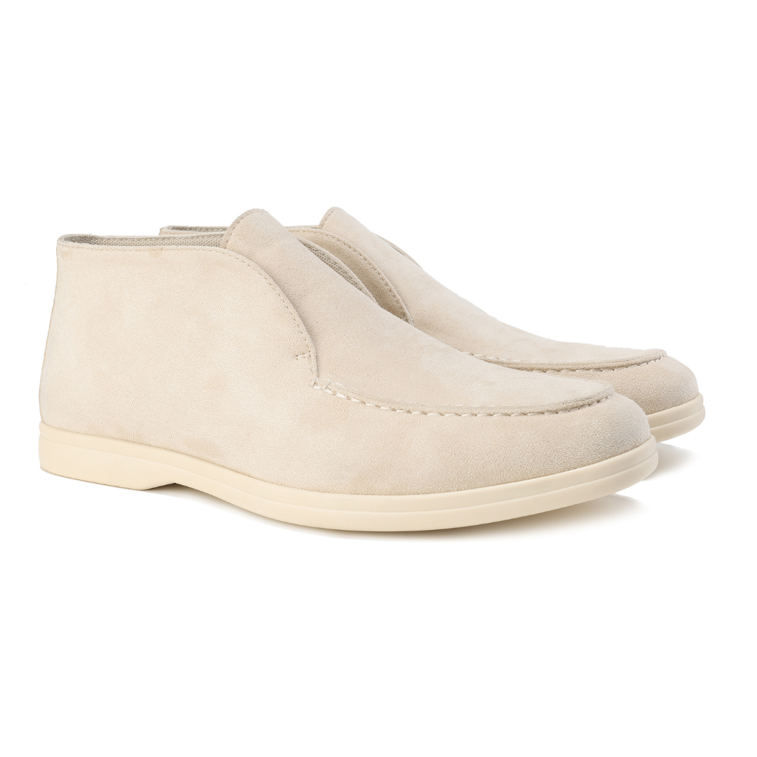 Maison-Blanche-Paris™ | Mocassins hauts en daim