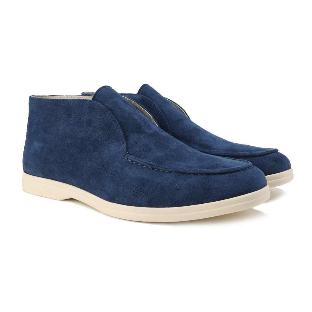 Maison-Blanche-Paris™ | Mocassins hauts en daim