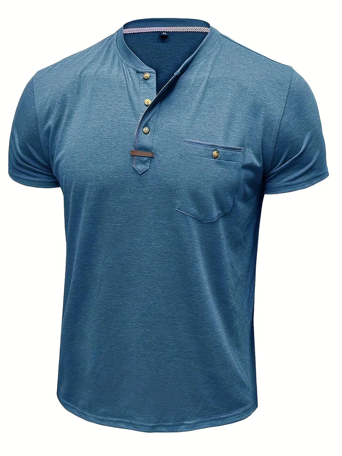 Maison-Blanche-Paris™ | T-shirt col rond élégant avec poche