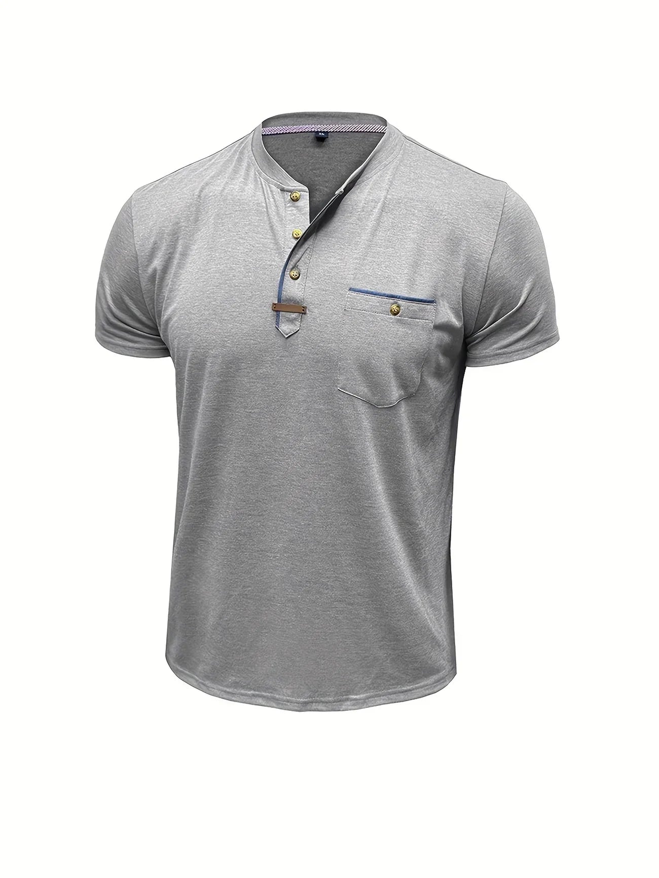 Maison-Blanche-Paris™ | T-shirt col rond élégant avec poche