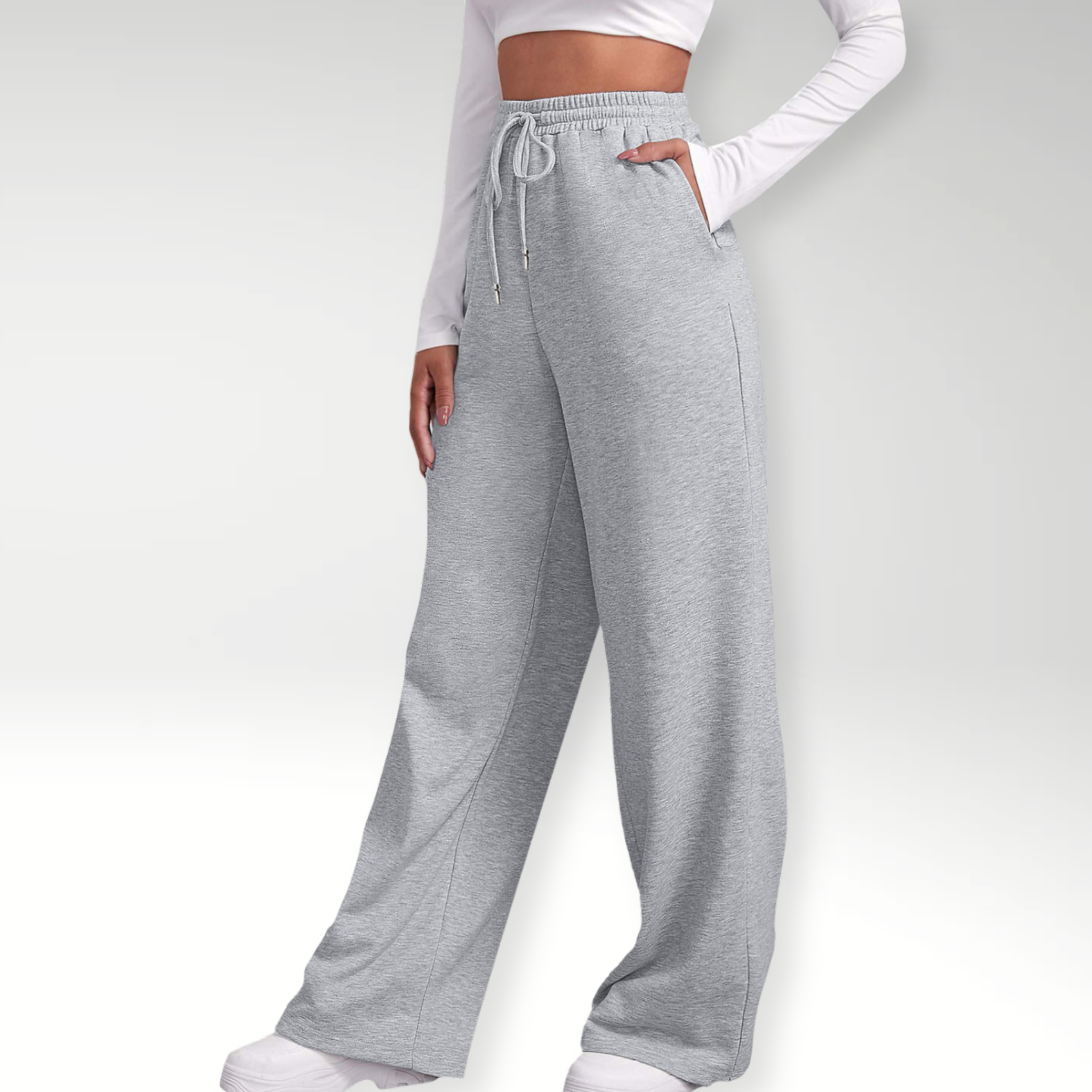Maison-Blanche-Paris™ | Joggers à jambe large et coupe décontractée