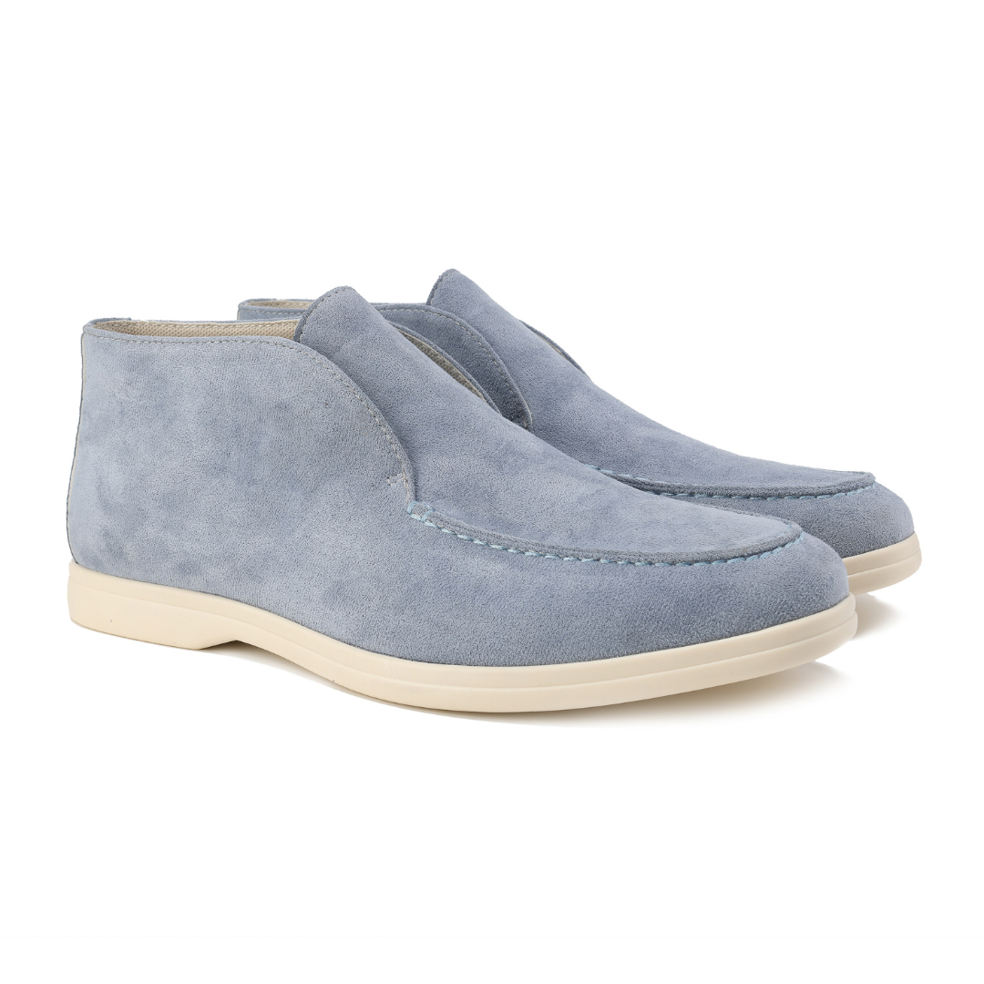 Maison-Blanche-Paris™ | Mocassins hauts en daim