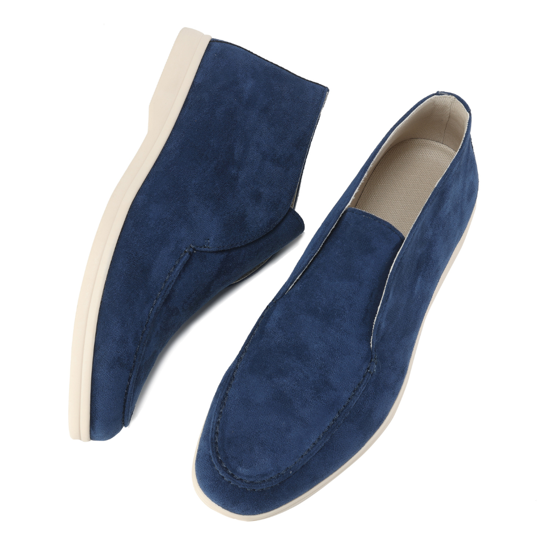 Maison-Blanche-Paris™ | Mocassins hauts en daim