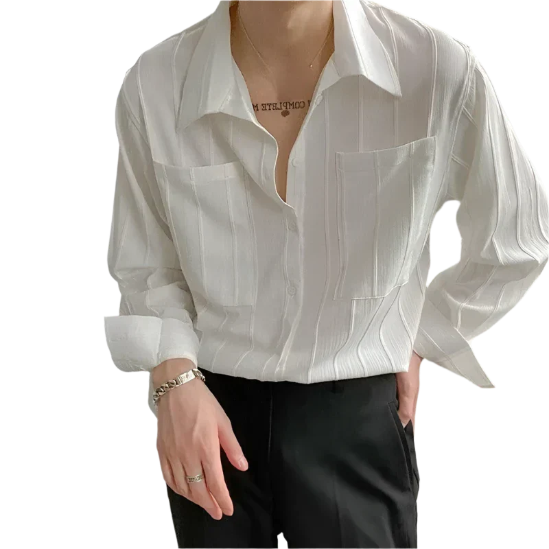 Maison-Blanche-Paris™ | Chemise côtelée ST Tropez