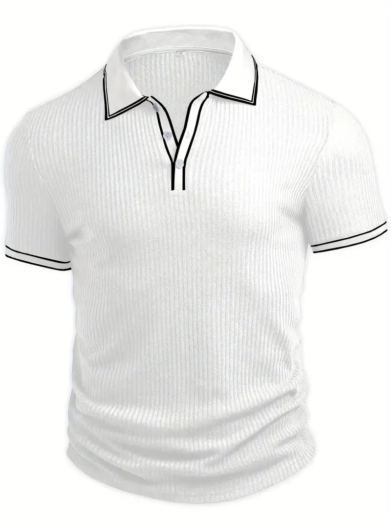 Maison-Blanche-Paris™ | Polo élégant à manches courtes
