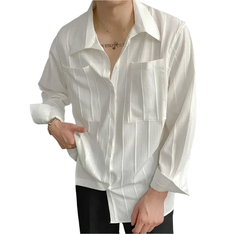 Maison-Blanche-Paris™ | Chemise côtelée ST Tropez