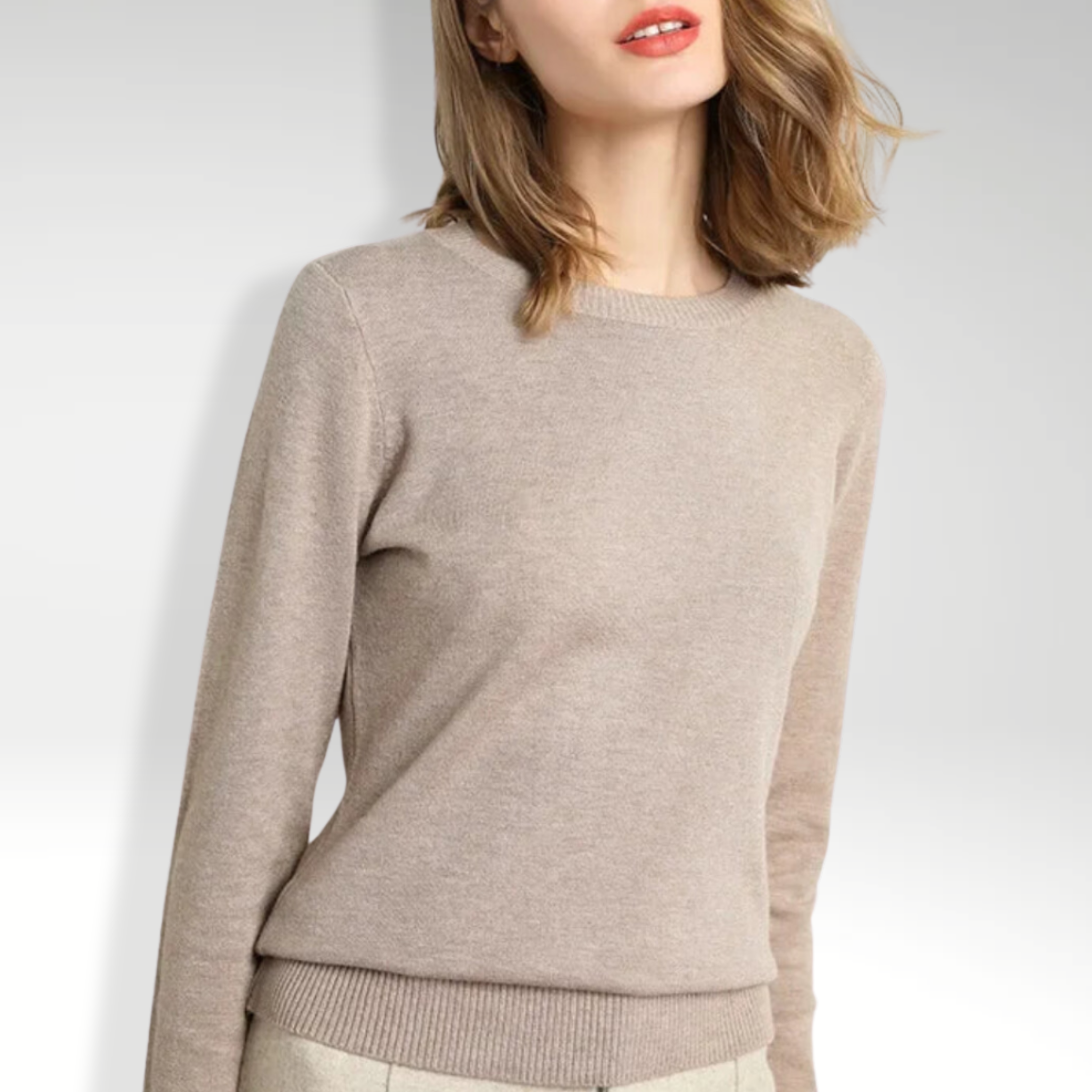 Maison-Blanche-Paris™ | Pull confort en laine essentiel