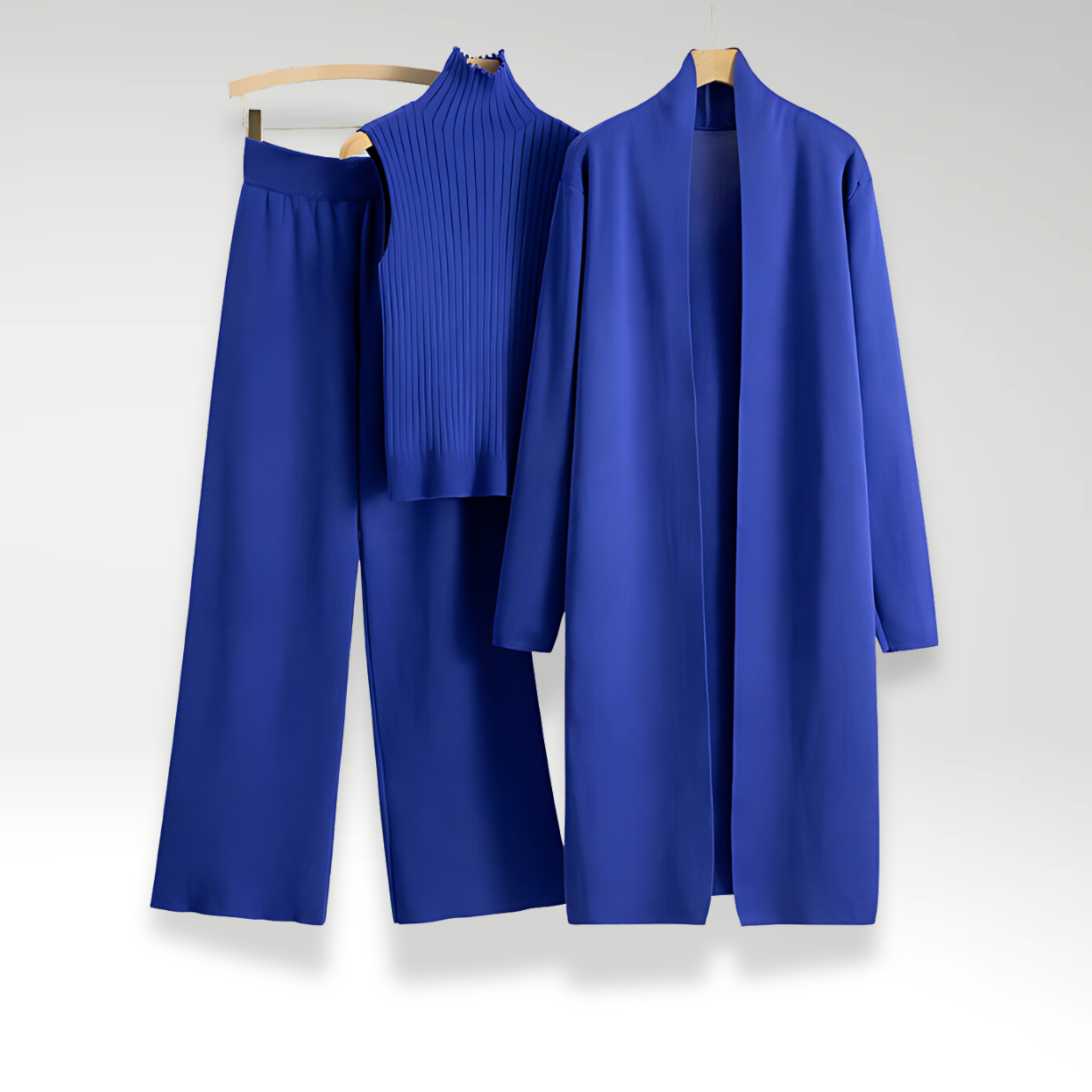 Maison-Blanche-Paris™ | Ensemble trois pièces en maille Luxe