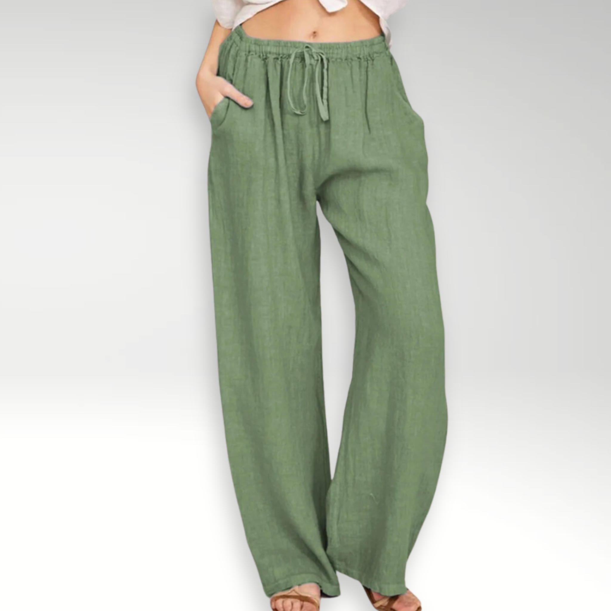 Maison-Blanche-Paris™ | Pantalon confort à jambe large