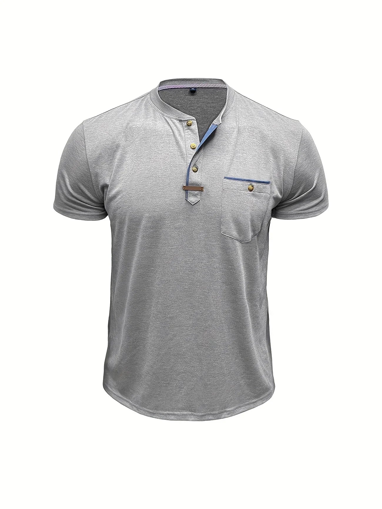 Maison-Blanche-Paris™ | T-shirt col rond élégant avec poche