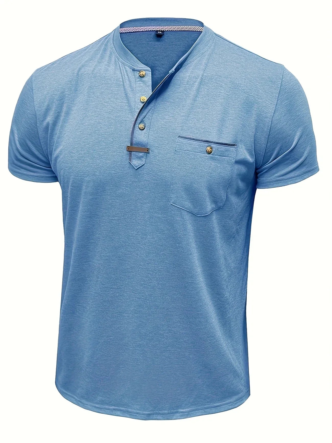 Maison-Blanche-Paris™ | T-shirt col rond élégant avec poche