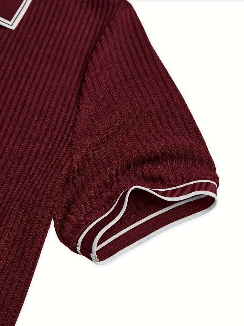 Maison-Blanche-Paris™ | Polo élégant à manches courtes