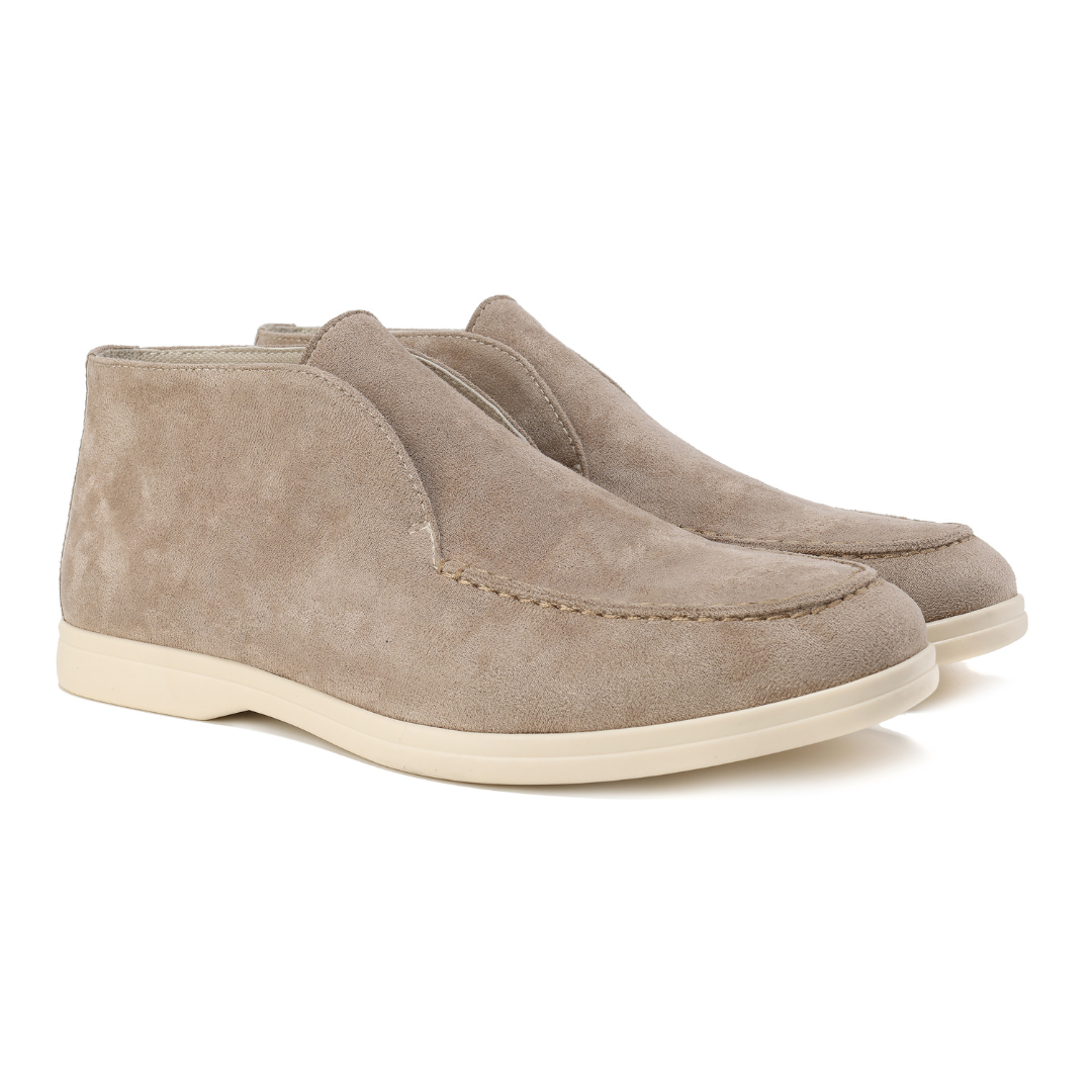 Maison-Blanche-Paris™ | Mocassins hauts en daim