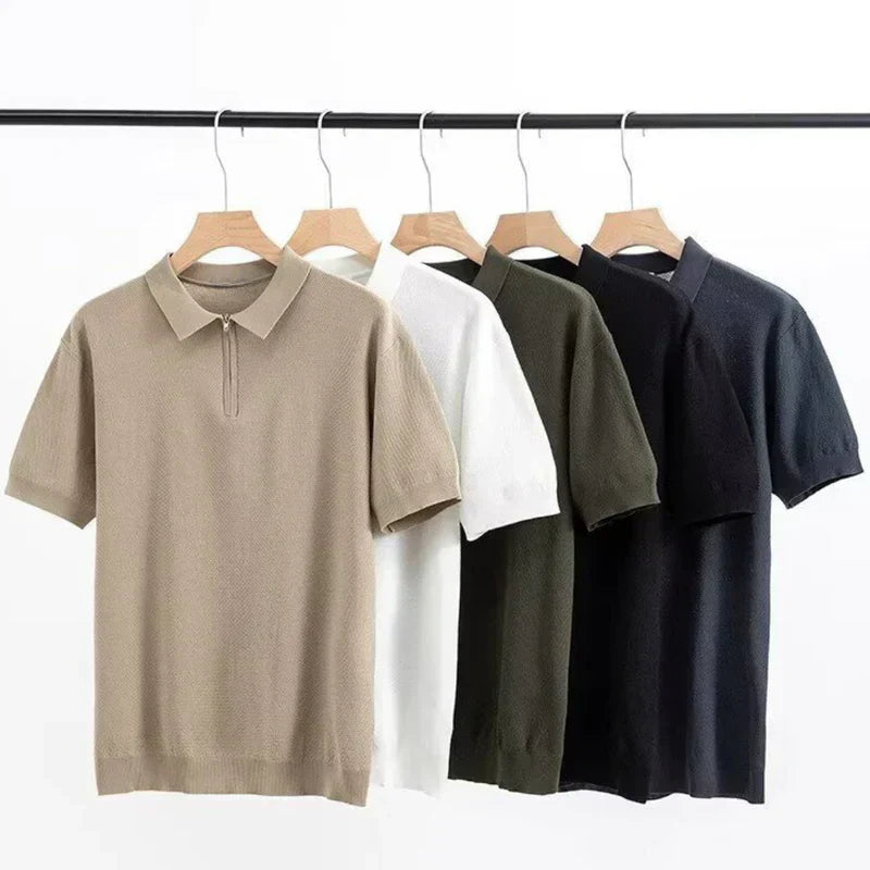 Maison-Blanche-Paris™ | Polo zippé Marbella