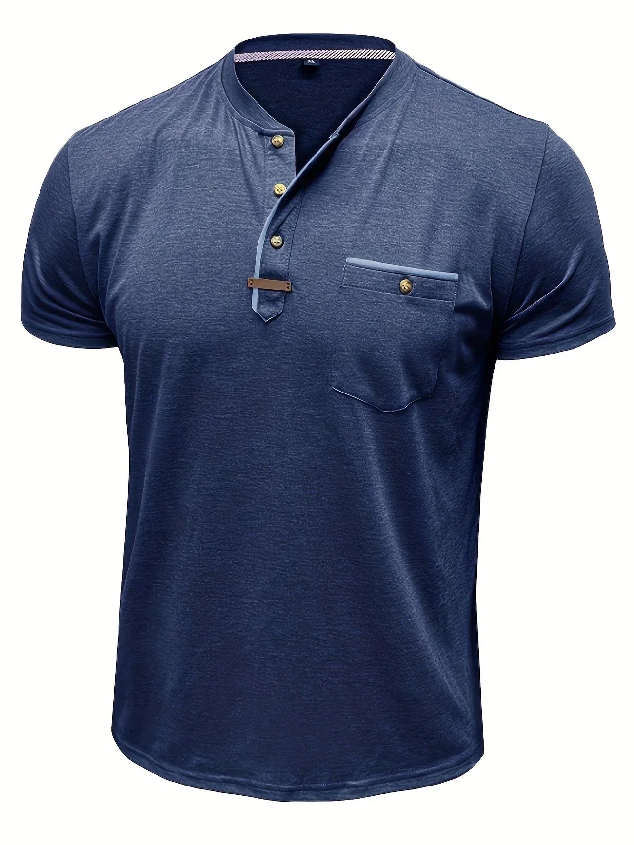 Maison-Blanche-Paris™ | T-shirt col rond élégant avec poche