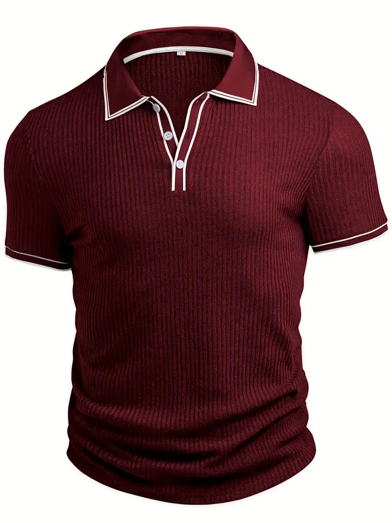 Maison-Blanche-Paris™ | Polo élégant à manches courtes