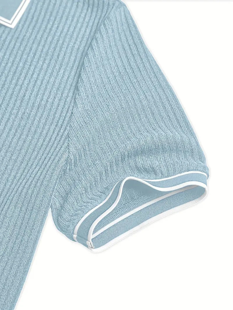 Maison-Blanche-Paris™ | Polo élégant à manches courtes