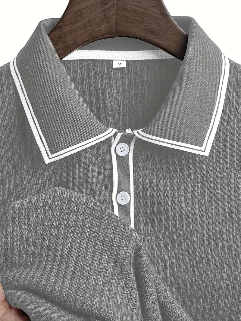 Maison-Blanche-Paris™ | Polo élégant à manches courtes