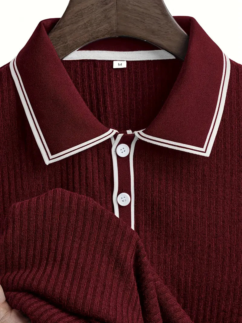 Maison-Blanche-Paris™ | Polo élégant à manches courtes
