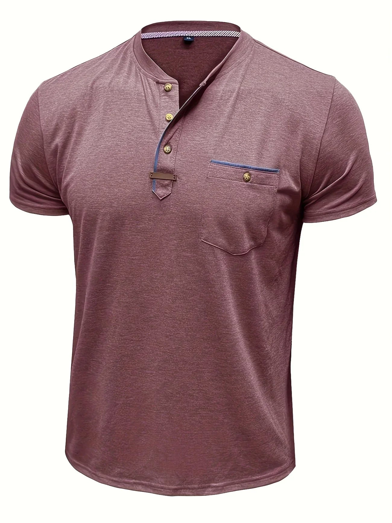 Maison-Blanche-Paris™ | T-shirt col rond élégant avec poche