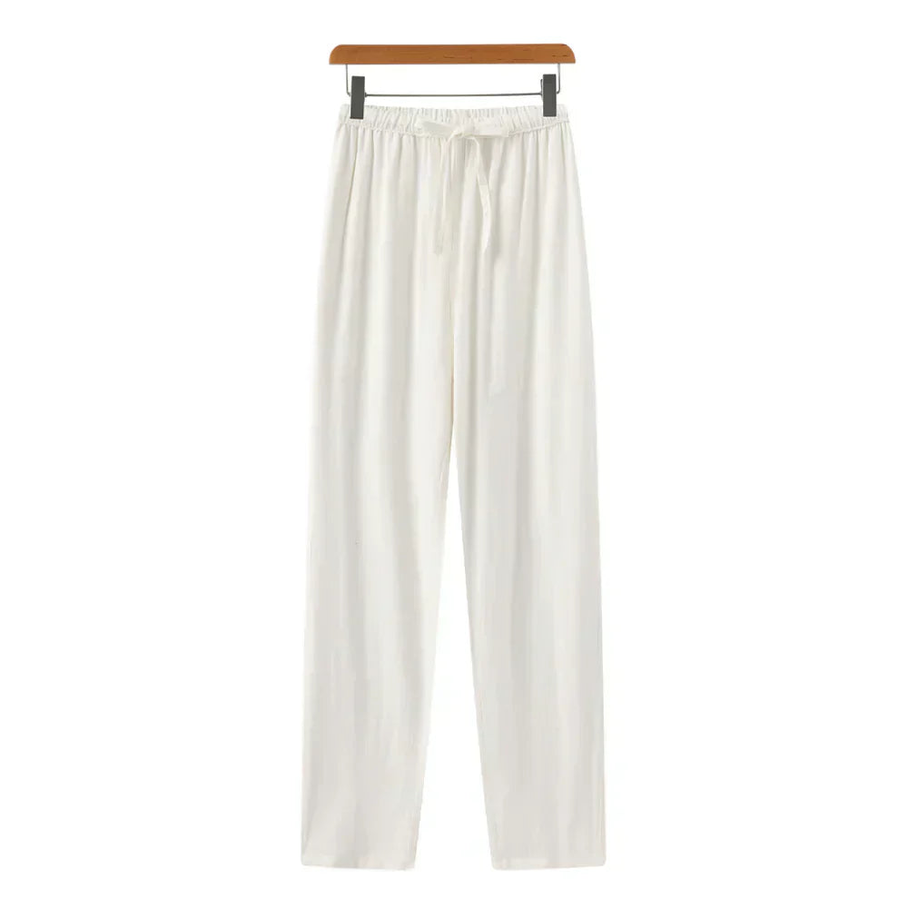 Maison-Blanche-Paris™ | Pantalon slim en lin