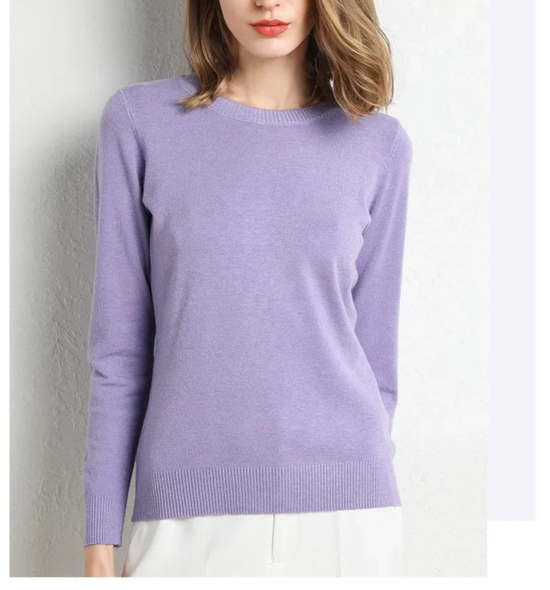 Maison-Blanche-Paris™ | Pull confort en laine essentiel