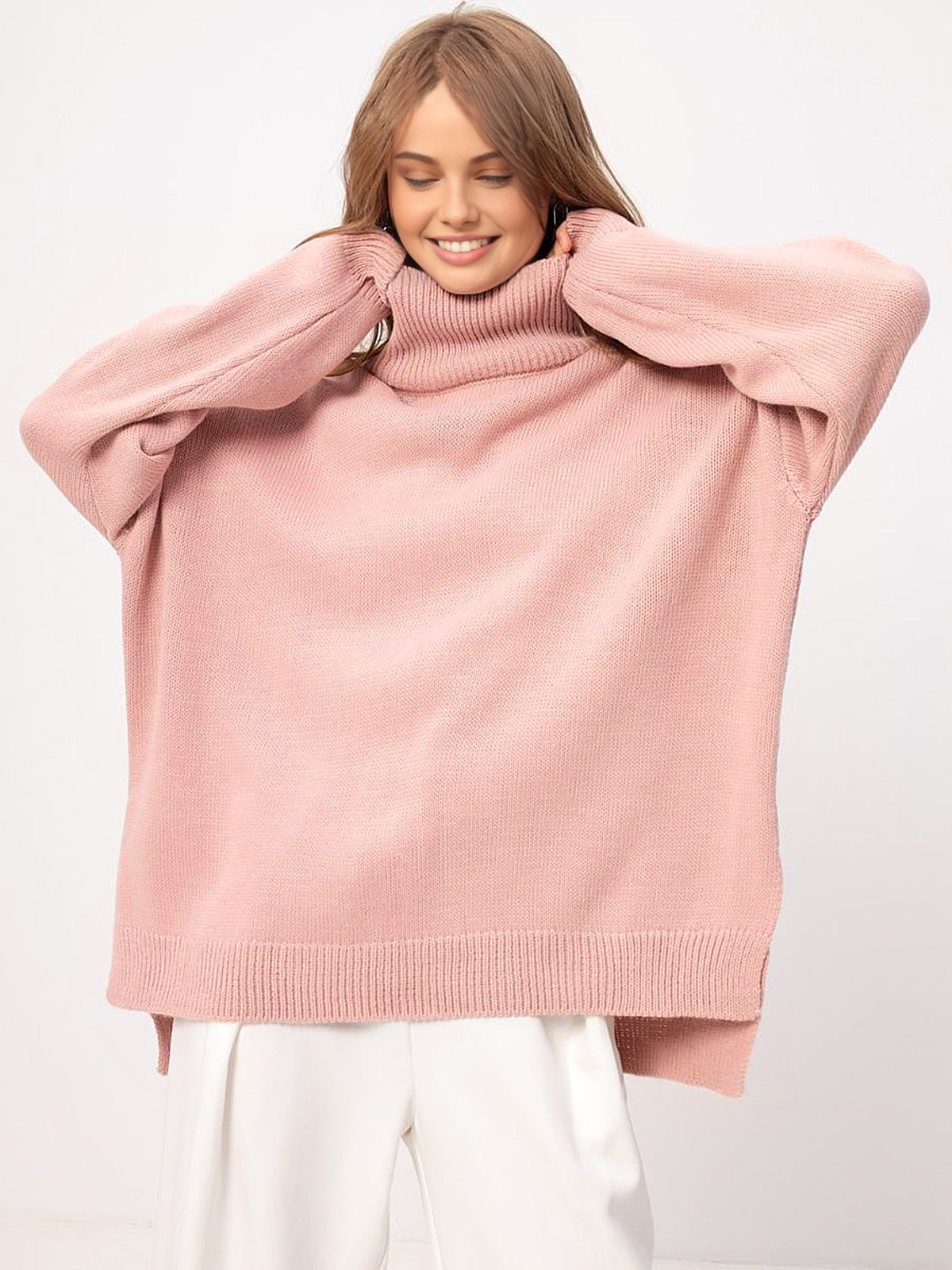 Maison-Blanche-Paris™ | Pull avec fente surdimensionnée