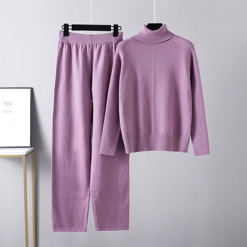 Maison-Blanche-Paris™ | Ensemble deux pièces Lounge en tricot torsadé