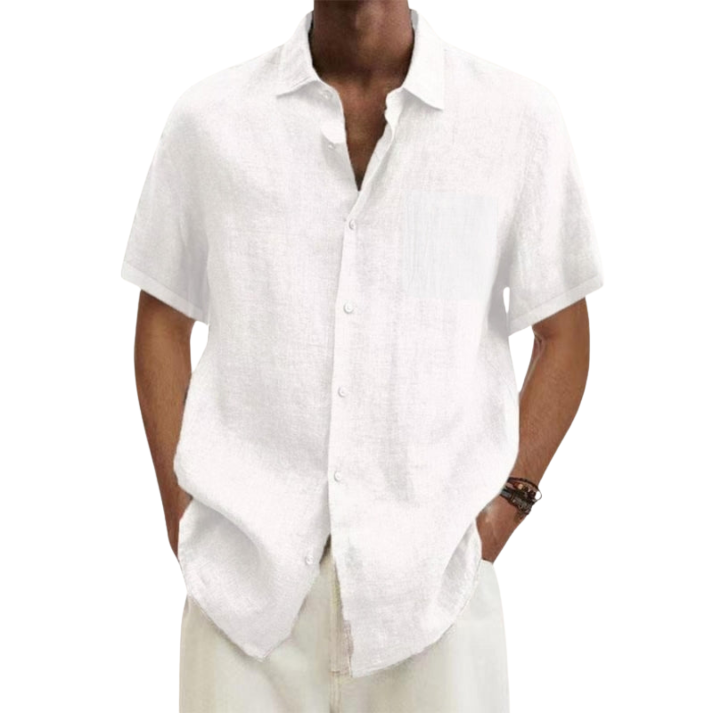 Maison-Blanche-Paris™ | Chemise élégante en lin