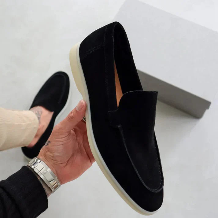 Maison-Blanche-Paris™ | Mocassins élégants en suède