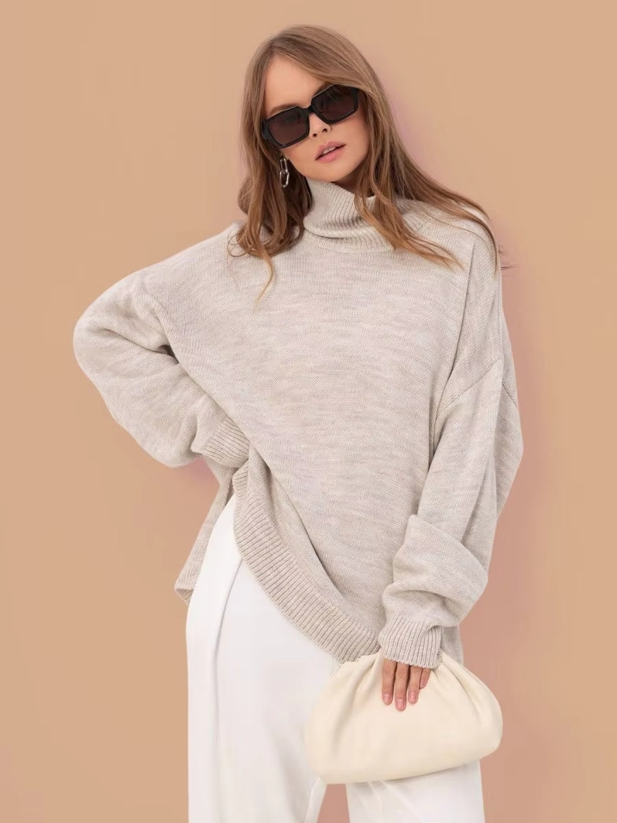 Maison-Blanche-Paris™ | Pull avec fente surdimensionnée