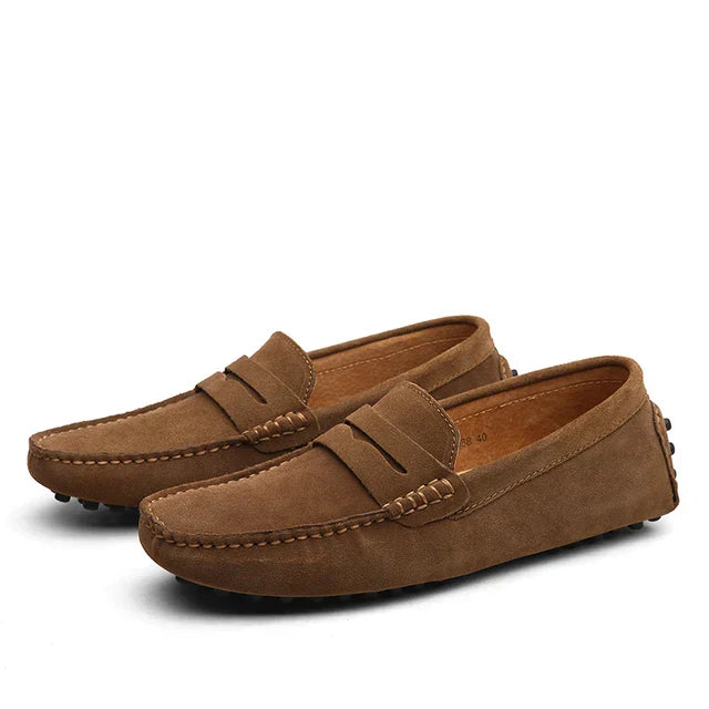 Maison-Blanche-Paris™ | Mocassins Marina en daim