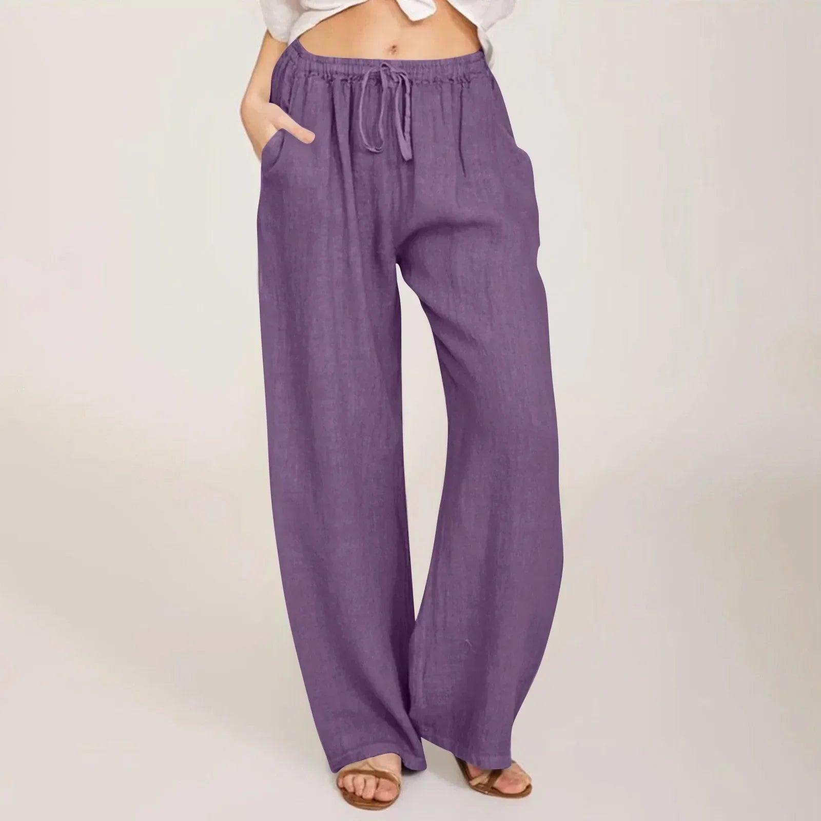 Maison-Blanche-Paris™ | Pantalon confort à jambe large