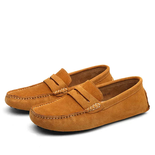 Maison-Blanche-Paris™ | Mocassins Marina en daim