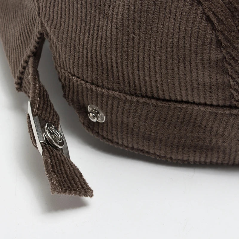 Maison-Blanche-Paris™ | Casquette en Velours Côtelé
