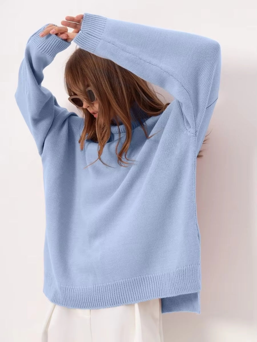 Maison-Blanche-Paris™ | Pull avec fente surdimensionnée