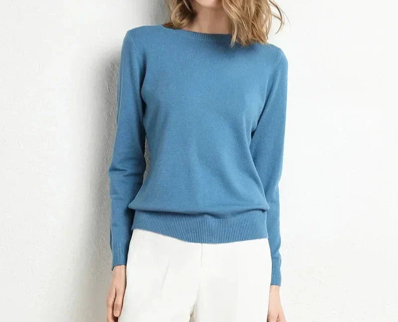 Maison-Blanche-Paris™ | Pull confort en laine essentiel