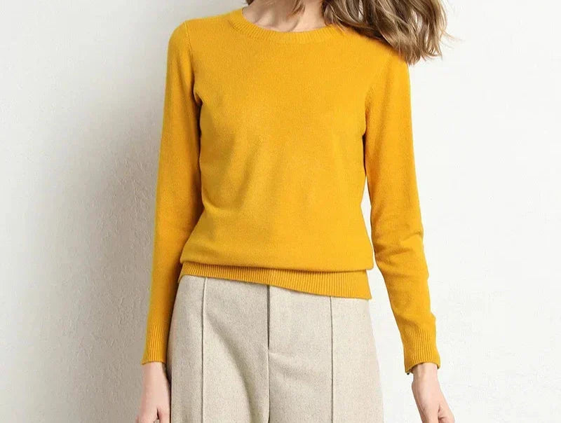 Maison-Blanche-Paris™ | Pull confort en laine essentiel